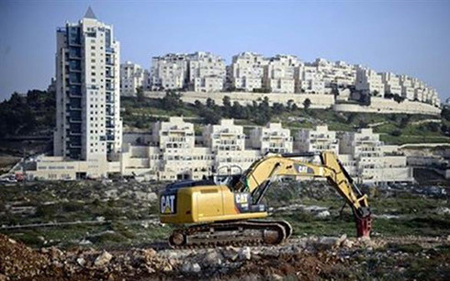 Một khu định cư do Israel xây dựng ở Har Homa, Đông al-Quds, Jerusalem.